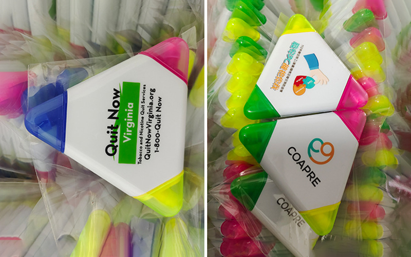 bút highlight in logo