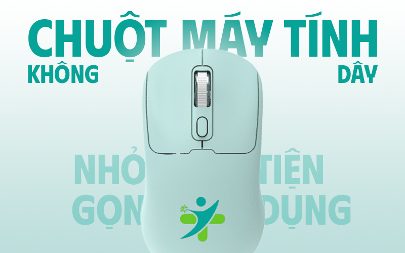 chuột bluetooth in logo