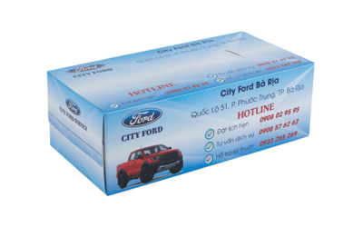 in hộp khăn giấy rút