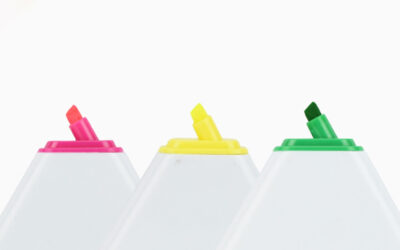 in logo bút dạ quang