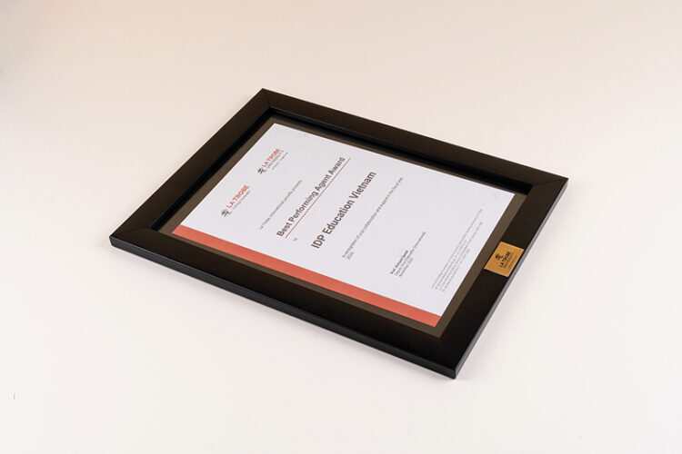 khung tranh chứng nhân