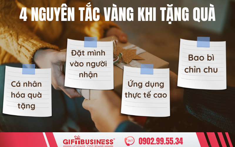 nguyên tắc tặng quà