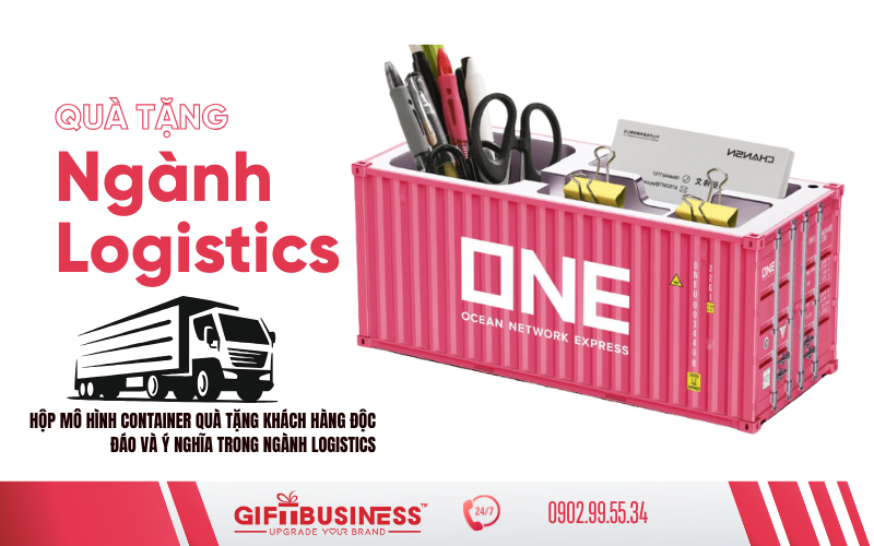 quà tặng khách ngành logistics