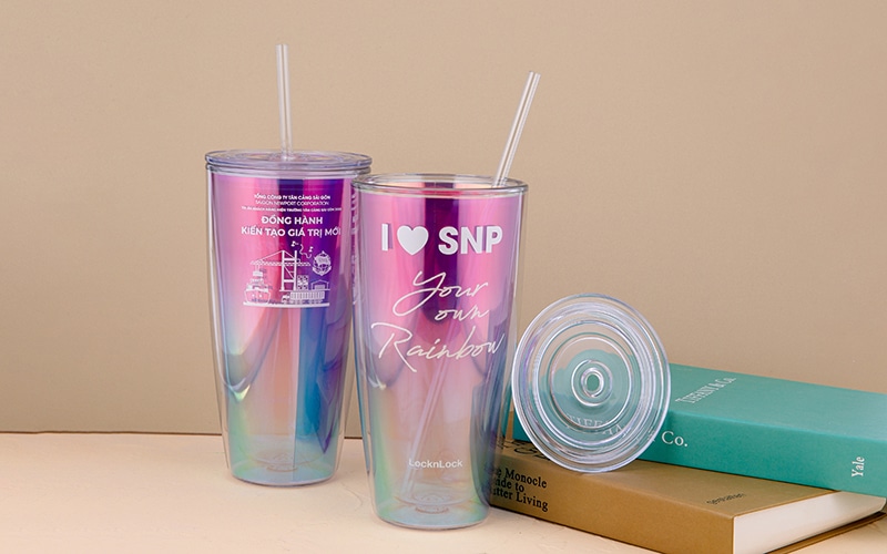quà tặng ly nhựa lock and lock - ly cách nhiệt locknlock
