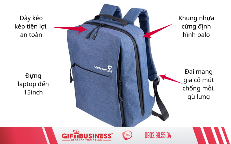 sản xuất balo laptop