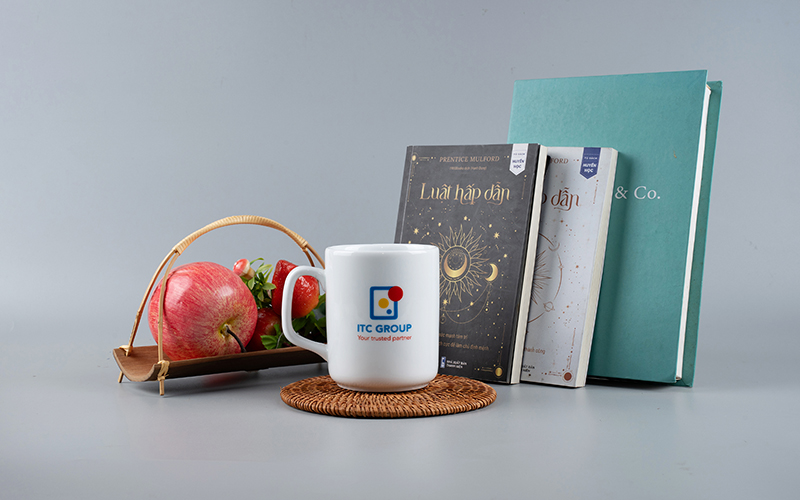 Quà tặng ly sứ GB205 in logo – Tiêu chuẩn mới cho quà tặng gốm sứ doanh nghiệp