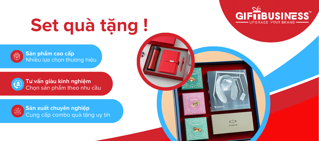 set quà tặng doanh nghiệp - combo quà tặng - set hộp quà tặng - tổng hợp các set quà 8 3, set quà 20 10 cao cấp