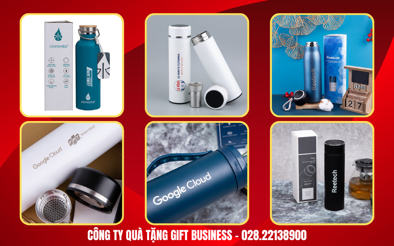 in chữ lên bình giữ nhiệt