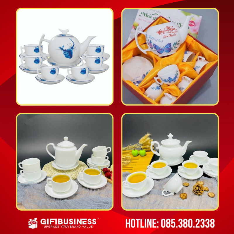 in logo bộ ấm chén