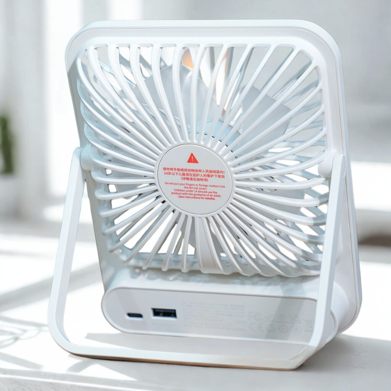 in logo quạt để bàn jisulife