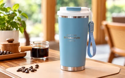 ly giữ nhiệt có dây xách