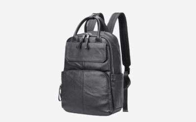 quà tặng balo laptop da thuộc