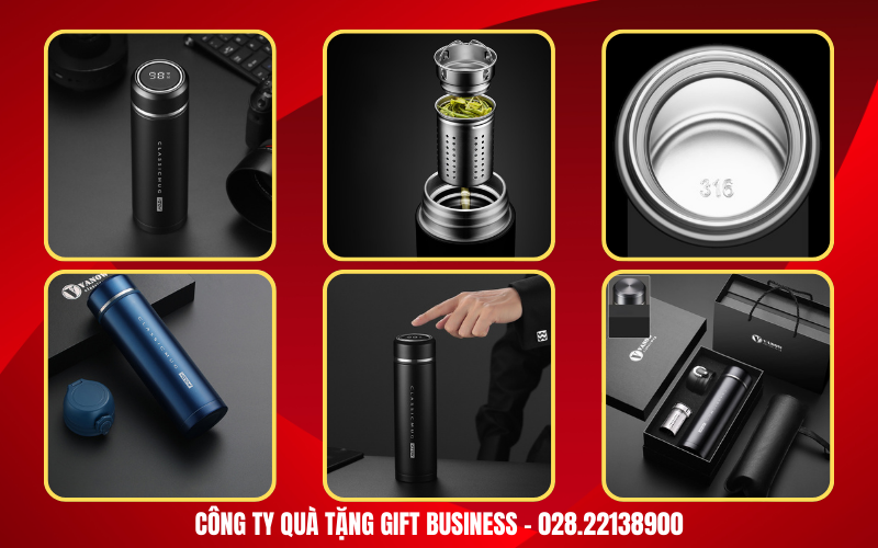quà tặng bình giữ nhiệt in logo