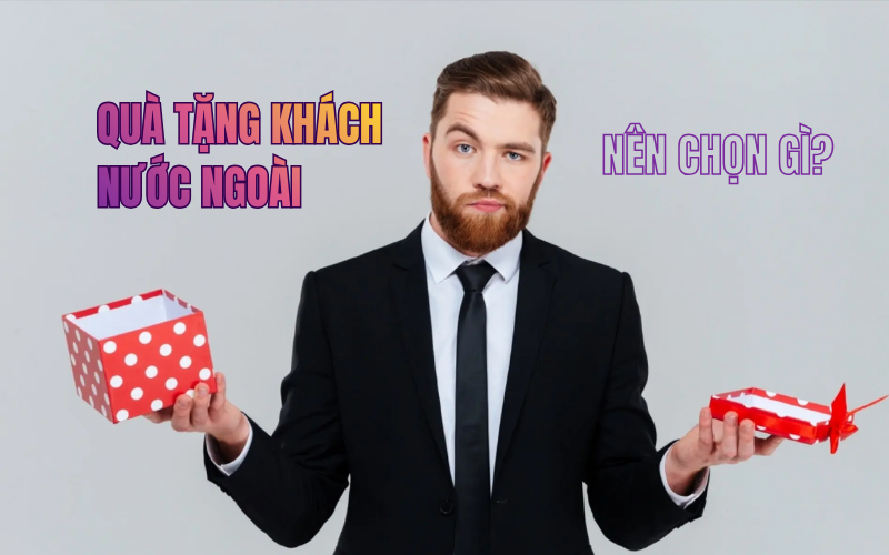 quà tặng khách nước ngoài