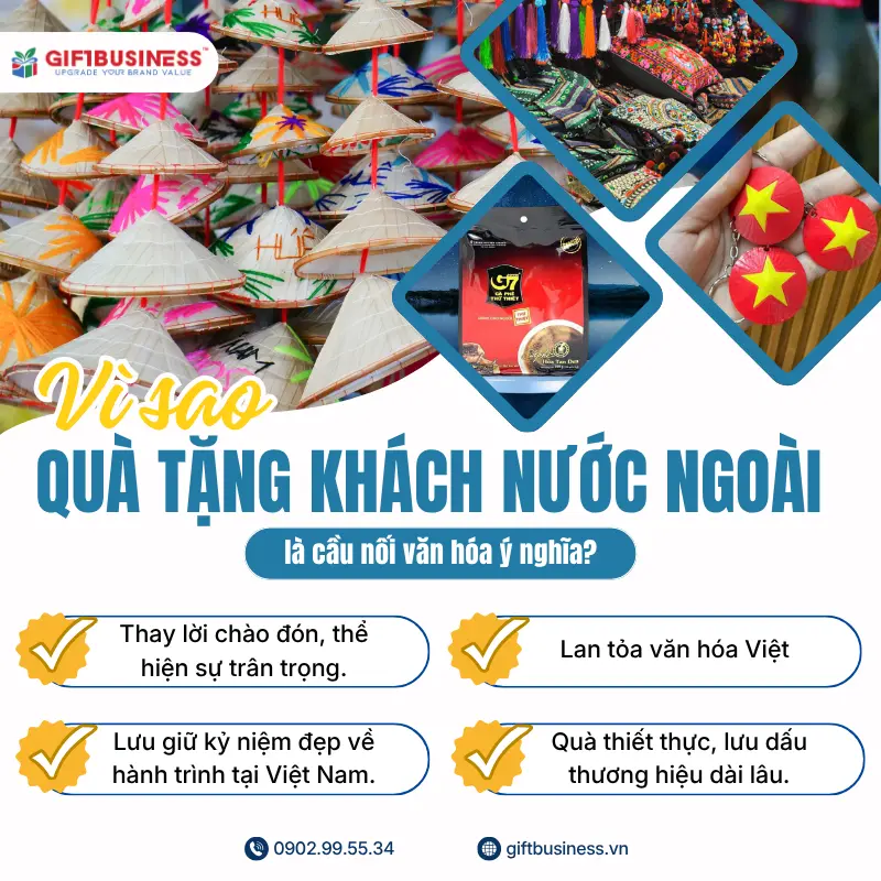quà tặng khách nước ngoài