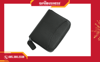 ví cầm tay in logo