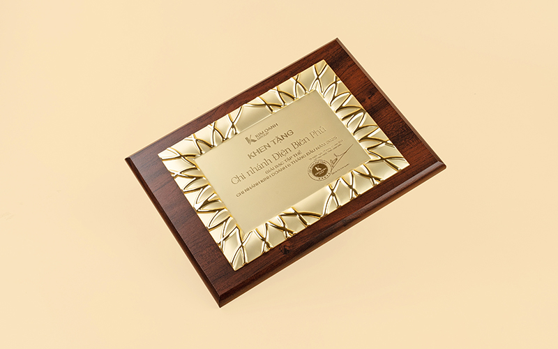 bảng vinh danh in logo