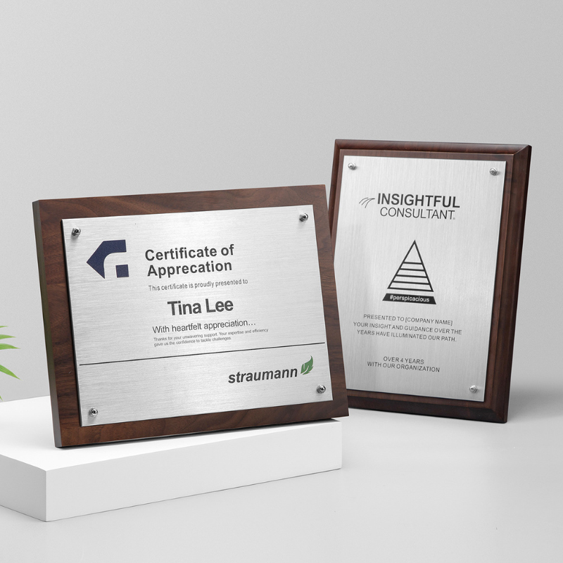 bảng vinh danh gỗ đồng