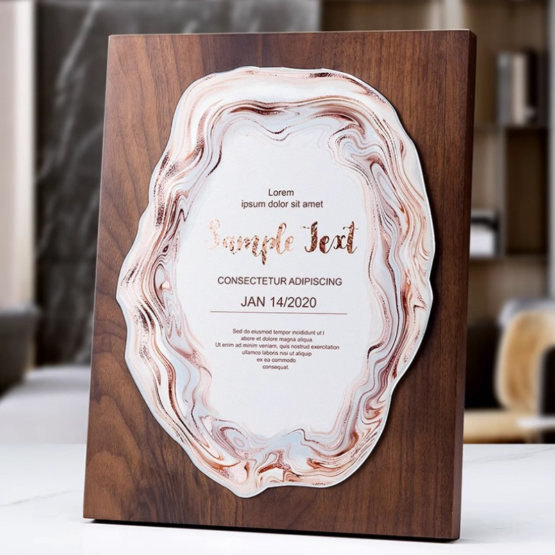 bảng vinh danh gỗ óc chó