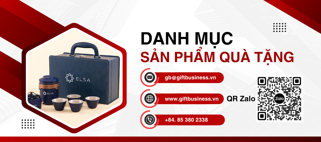 danh mục sản phẩm quà tặng của công ty gift business
