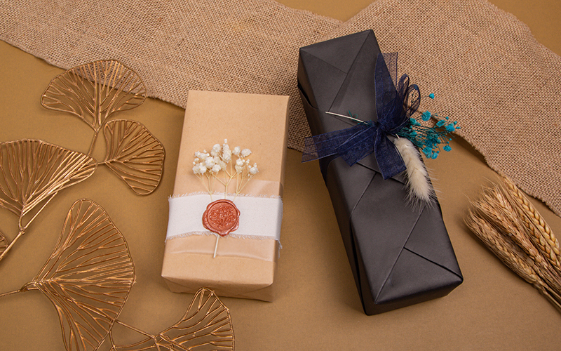 dịch vụ gói quà gần đây