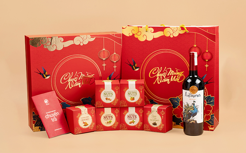 hộp quà tết an khang