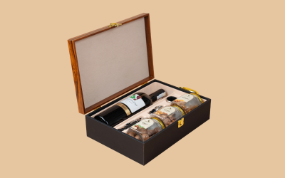 hộp quà tết tiền tài sang trọng