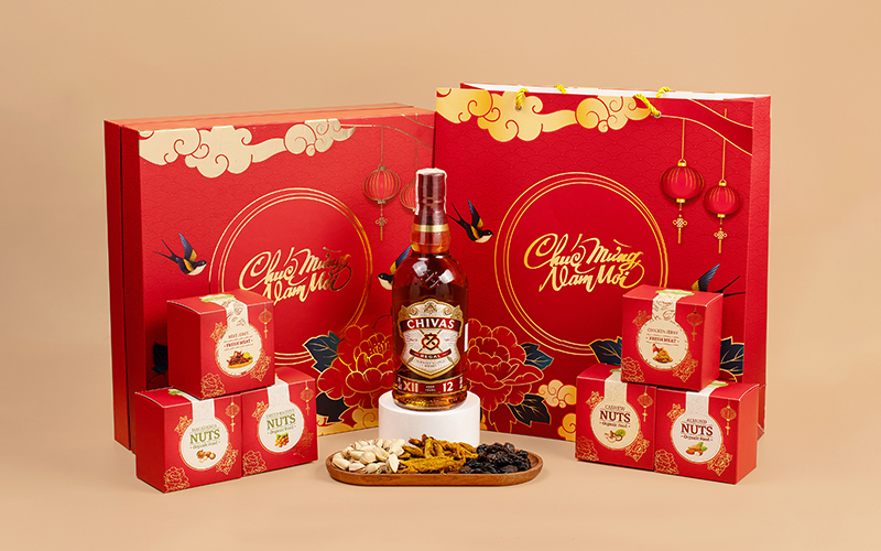 hộp quà tết tình thân