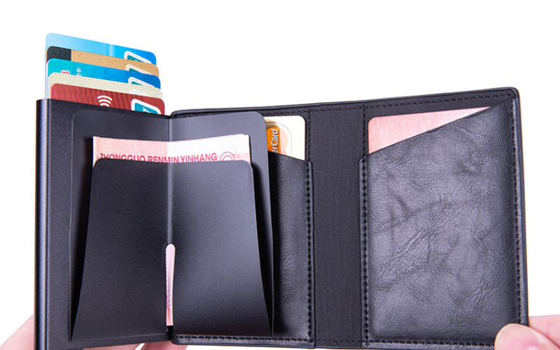 in logo ví đựng thẻ gb06