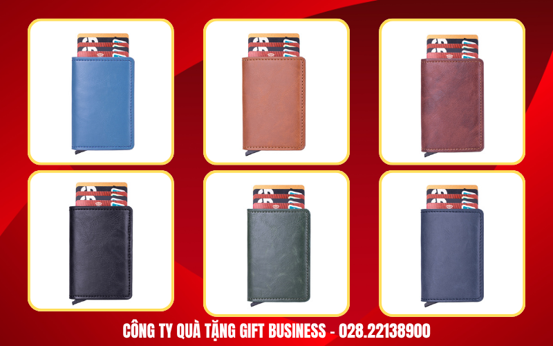 in logo ví đựng thẻ x-12