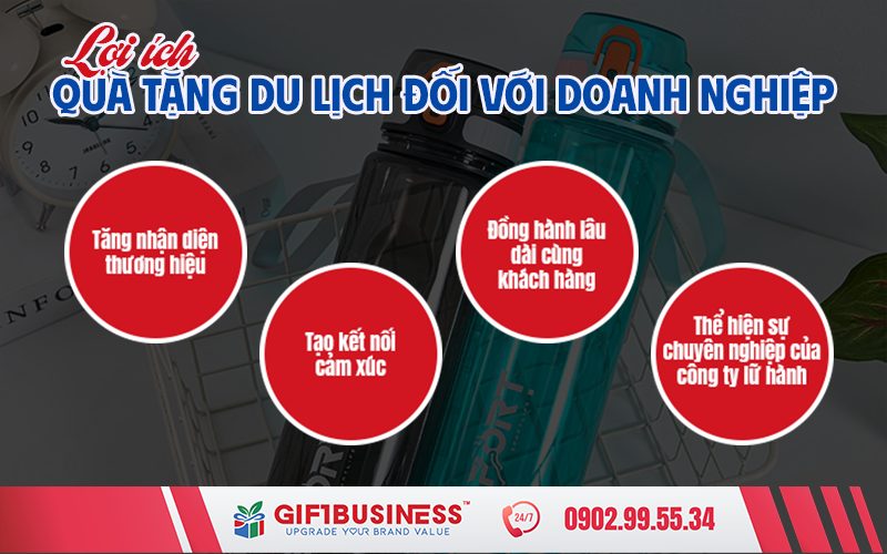lợi ích quà tặng du lịch
