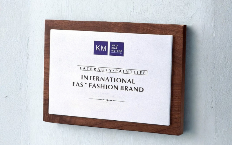 mẫu bảng vinh danh gb01 - quà lưu niệm hội nghị khách hàng