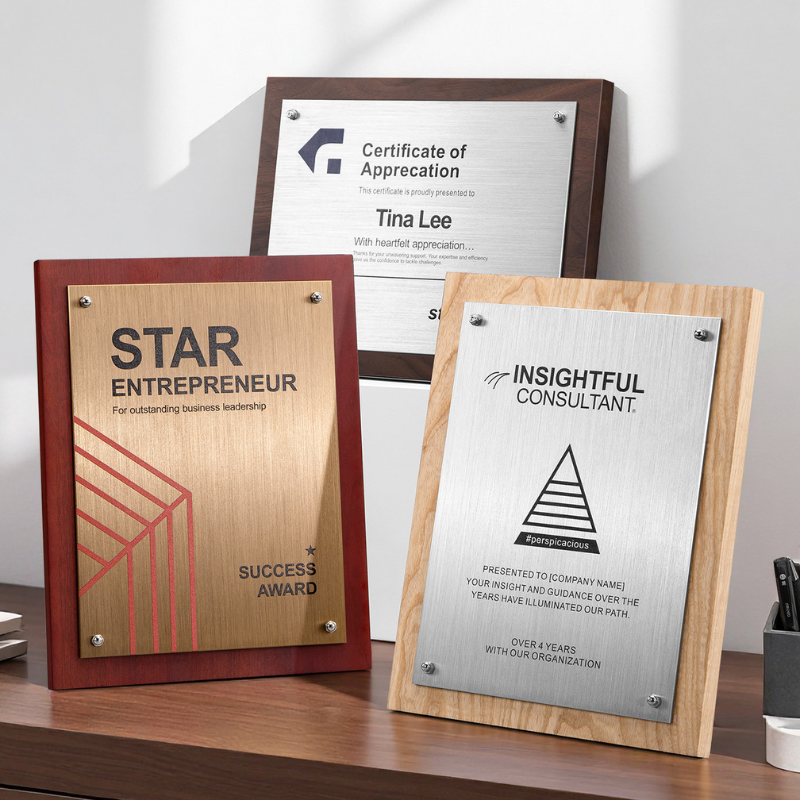 mẫu bảng vinh danh gỗ đồng