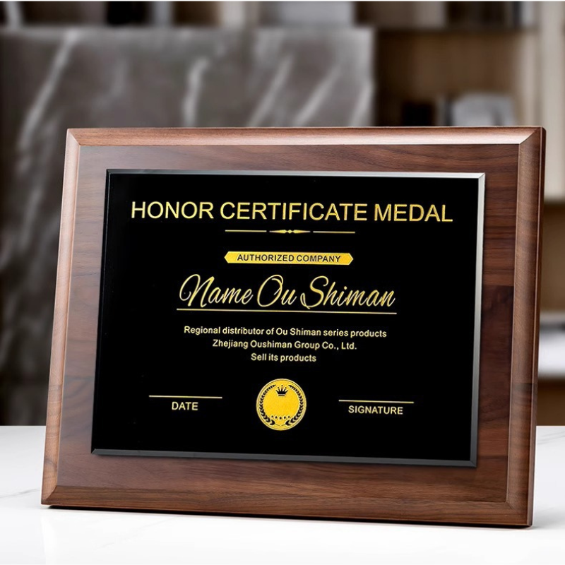 quà tặng bảng vinh danh