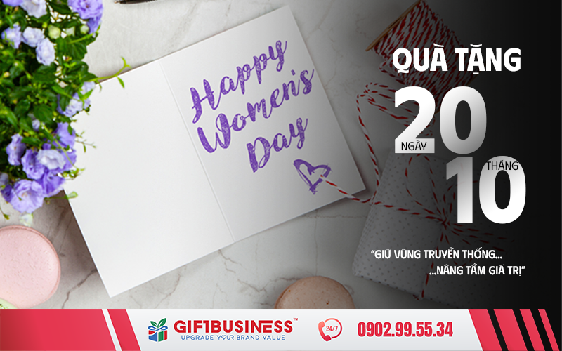 quà tặng ngày phụ nữ việt nam