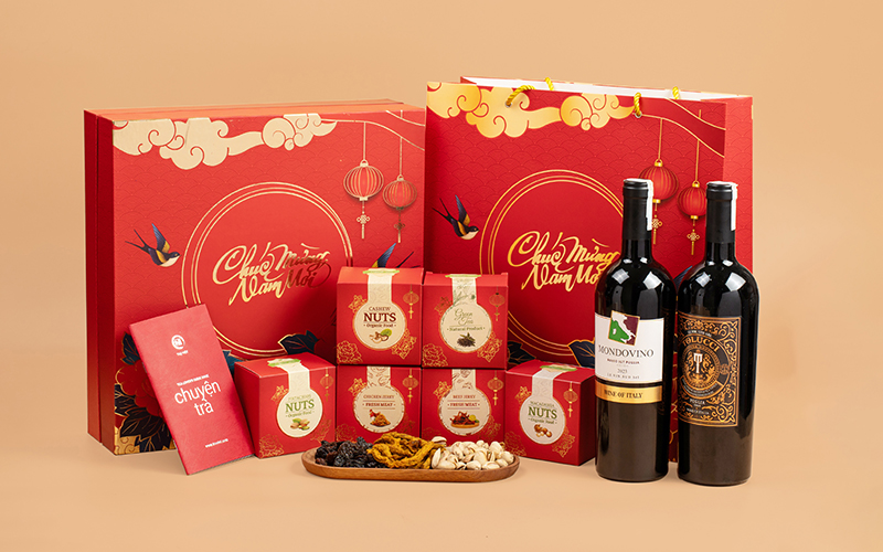 quà tết 2026 - hộp quà tết đại phát