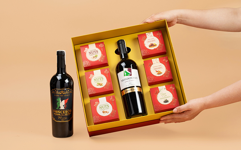 quà tết cao cấp - hộp quà tết đại phát