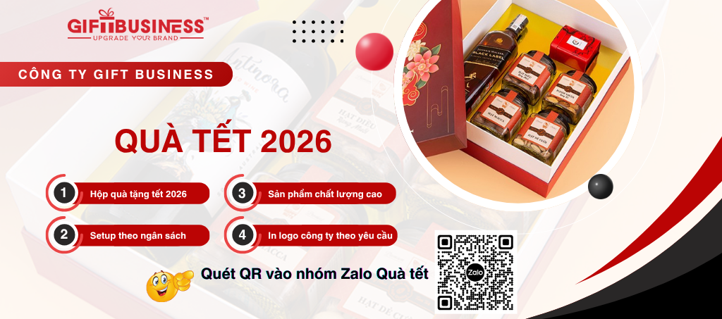 quà tết doanh nghiệp 2026 - hộp quà tết - quà tết cao cấp