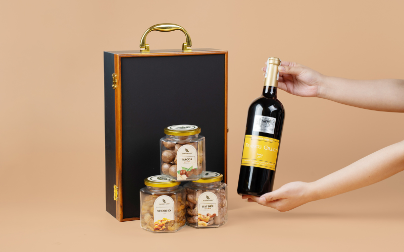 set quà tết may mắn