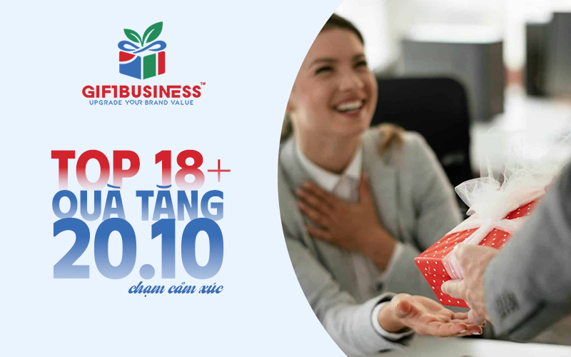 top 18 món quà tặng doanh nghiệp 20-10