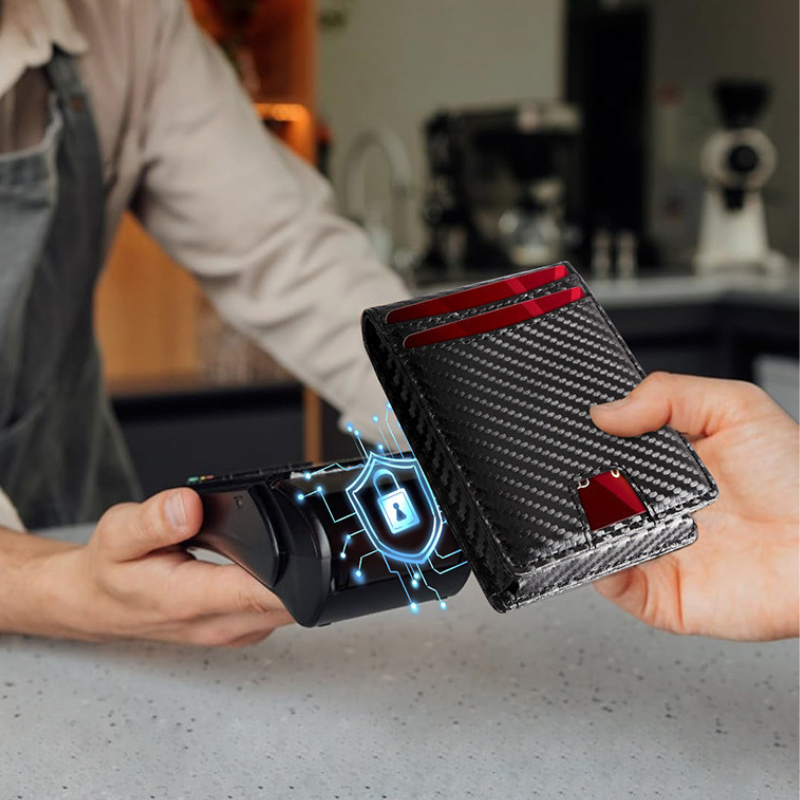 ví đựng thẻ df-12 in logo