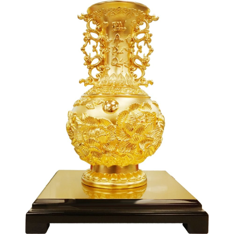 bình an phú quý phủ vàng 24k