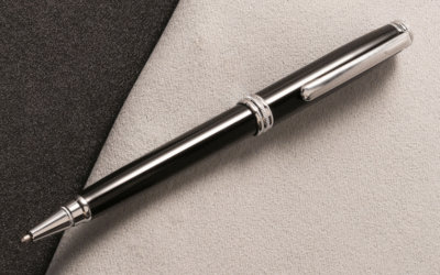 bút bi kim loại xoay