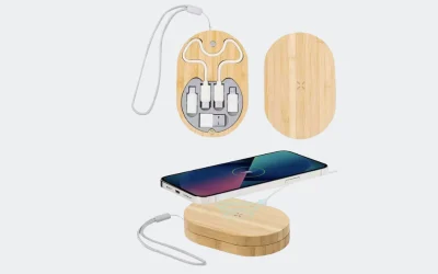 cáp sạc gỗ tre