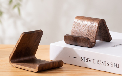 giá đỡ điện thoại gỗ