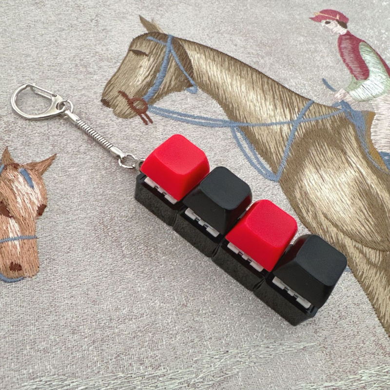 in logo móc khóa keycap