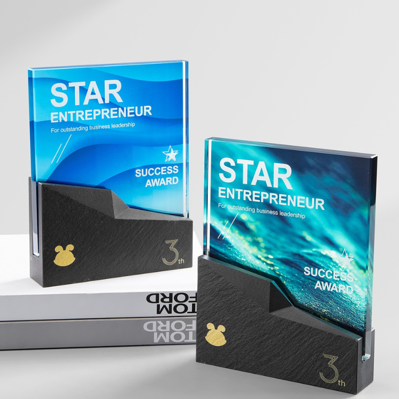 kỷ niệm chương thủy tinh cao cấp