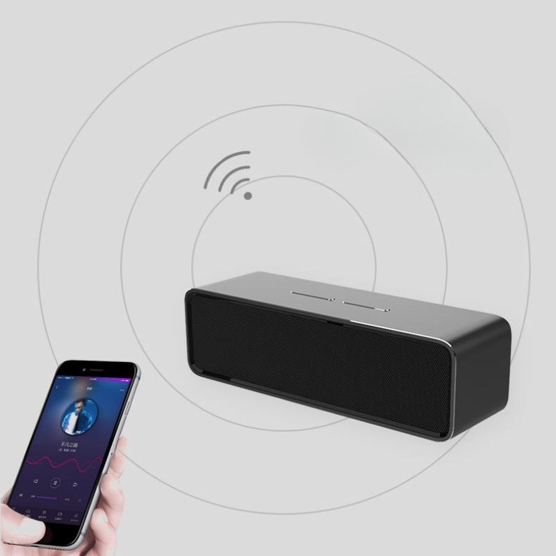 quà tặng loa bluetooth kim loại