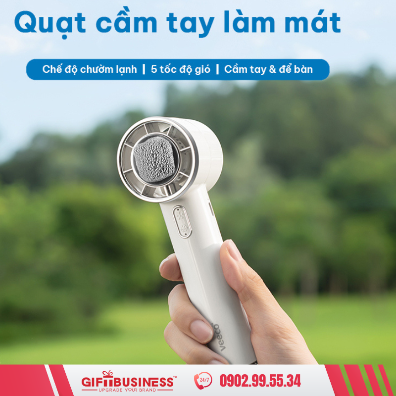 quạt cầm tay quà tặng