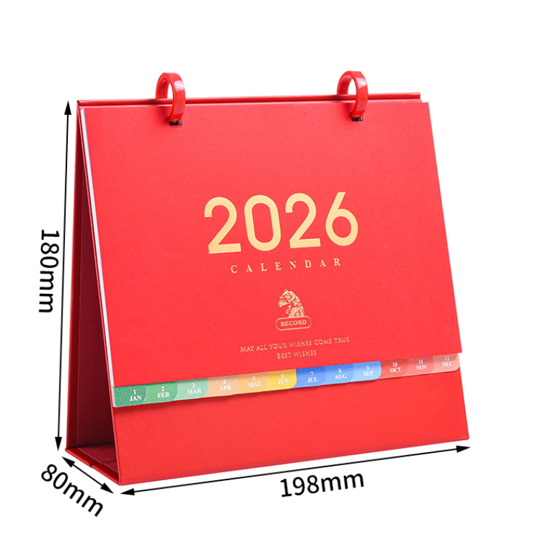 thiết kế mẫu lịch để bàn